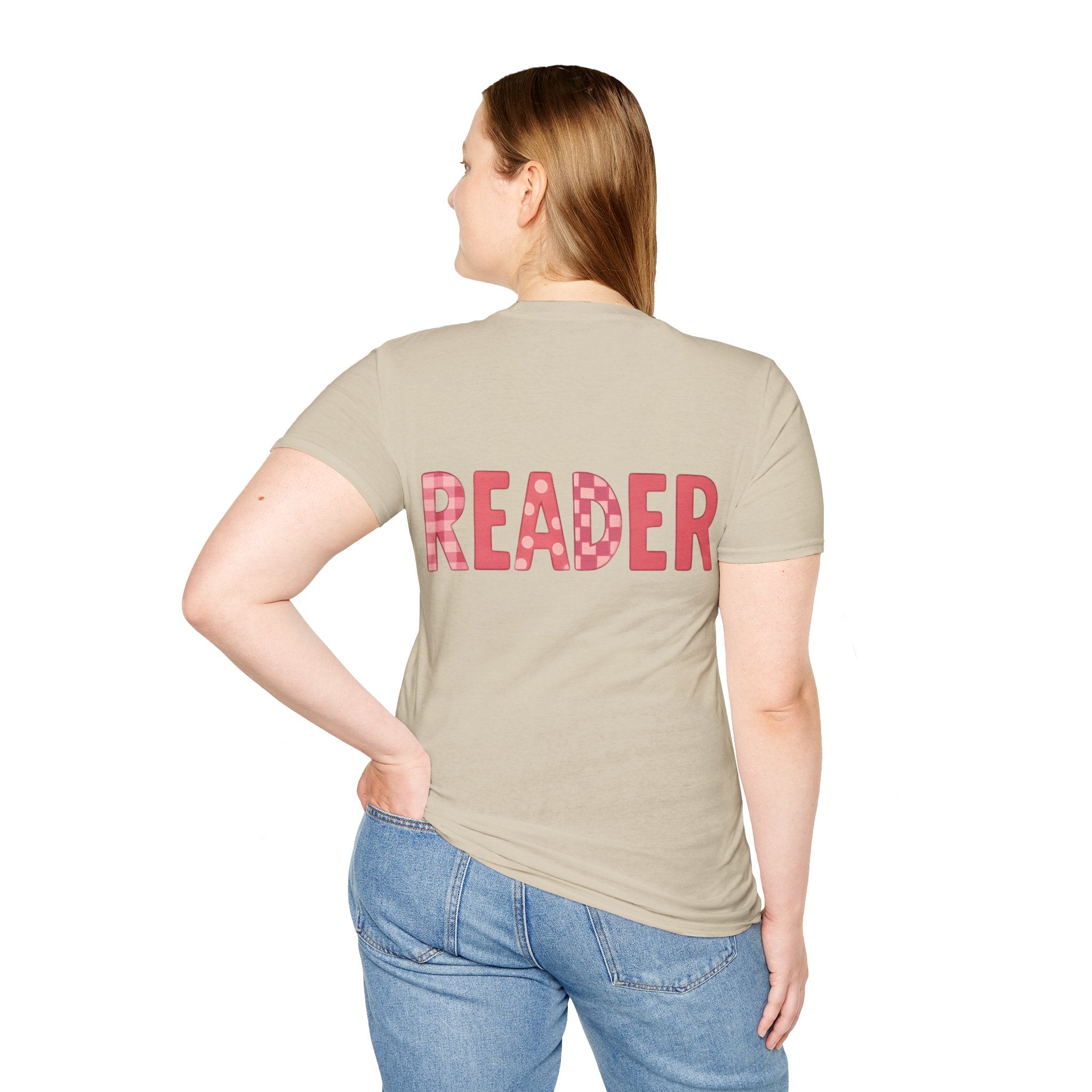 Reader T-shirt - Pink