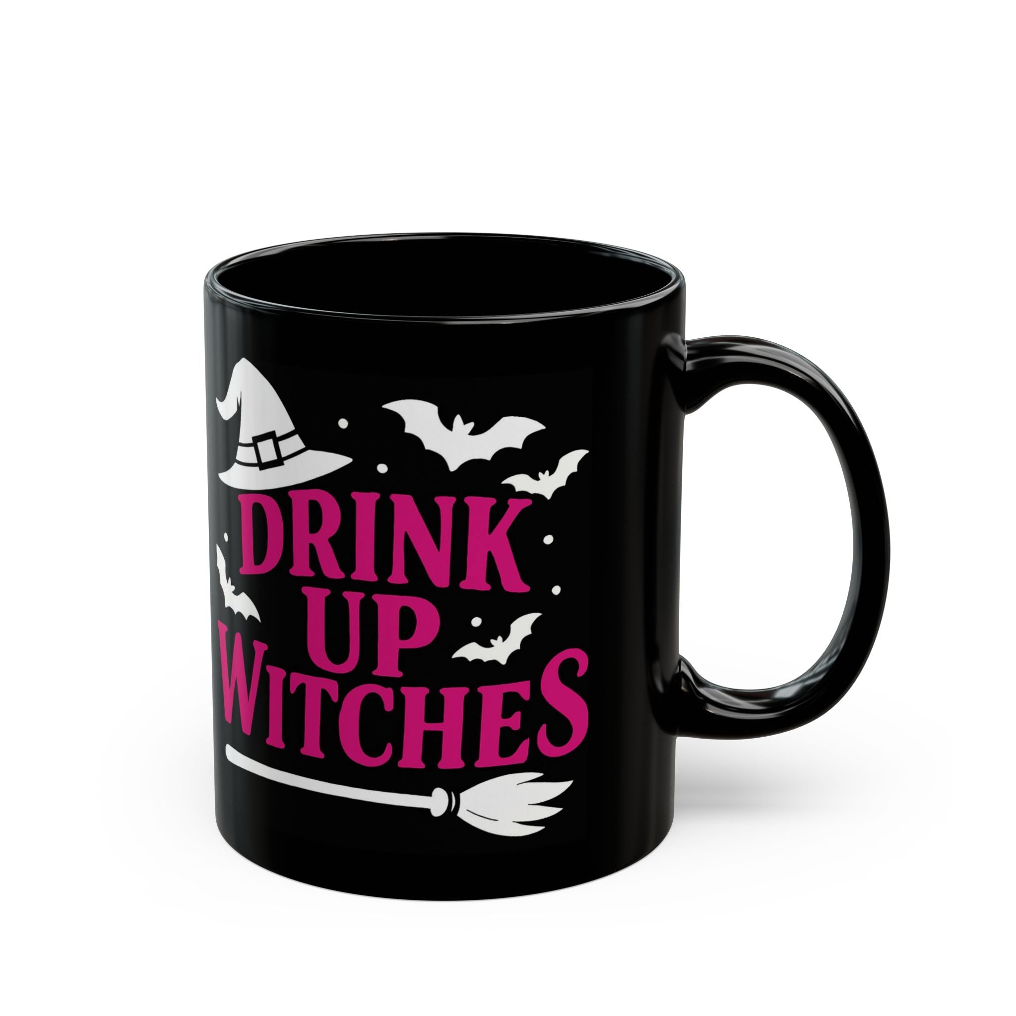 Drink Up Witches Mug - Black