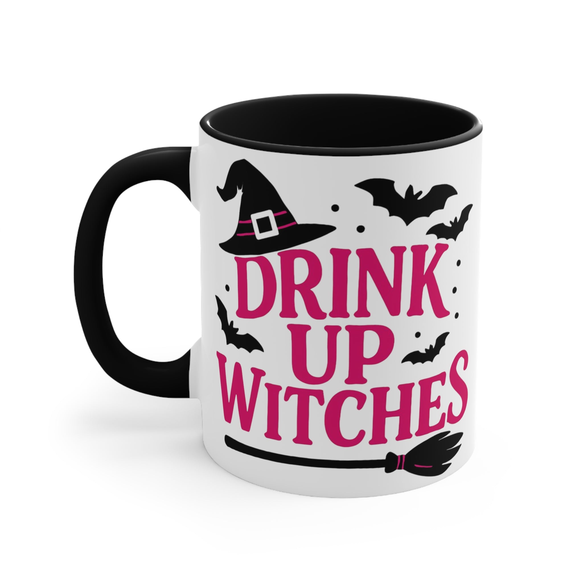 Drink Up Witches Mug - White
