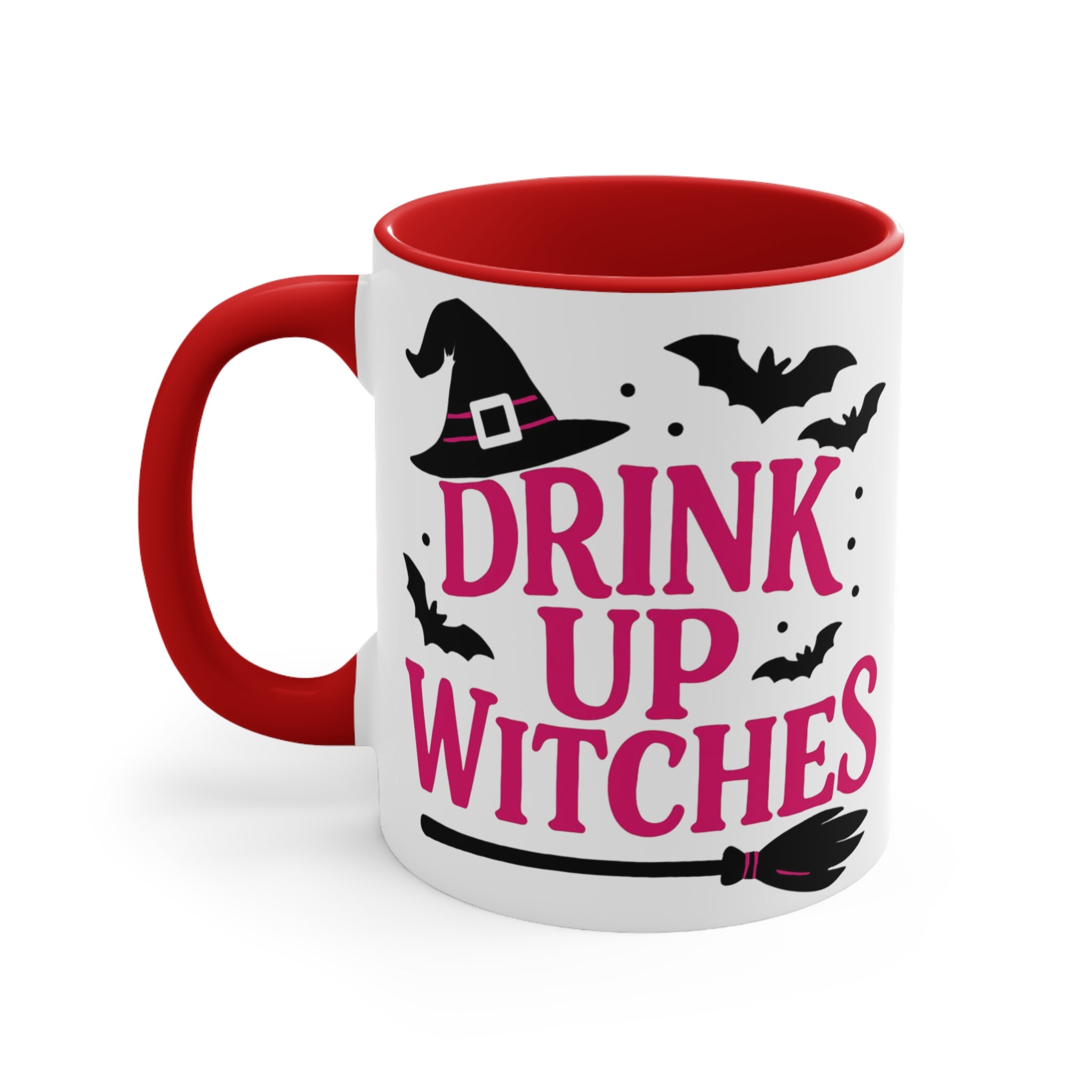 Drink Up Witches Mug - White