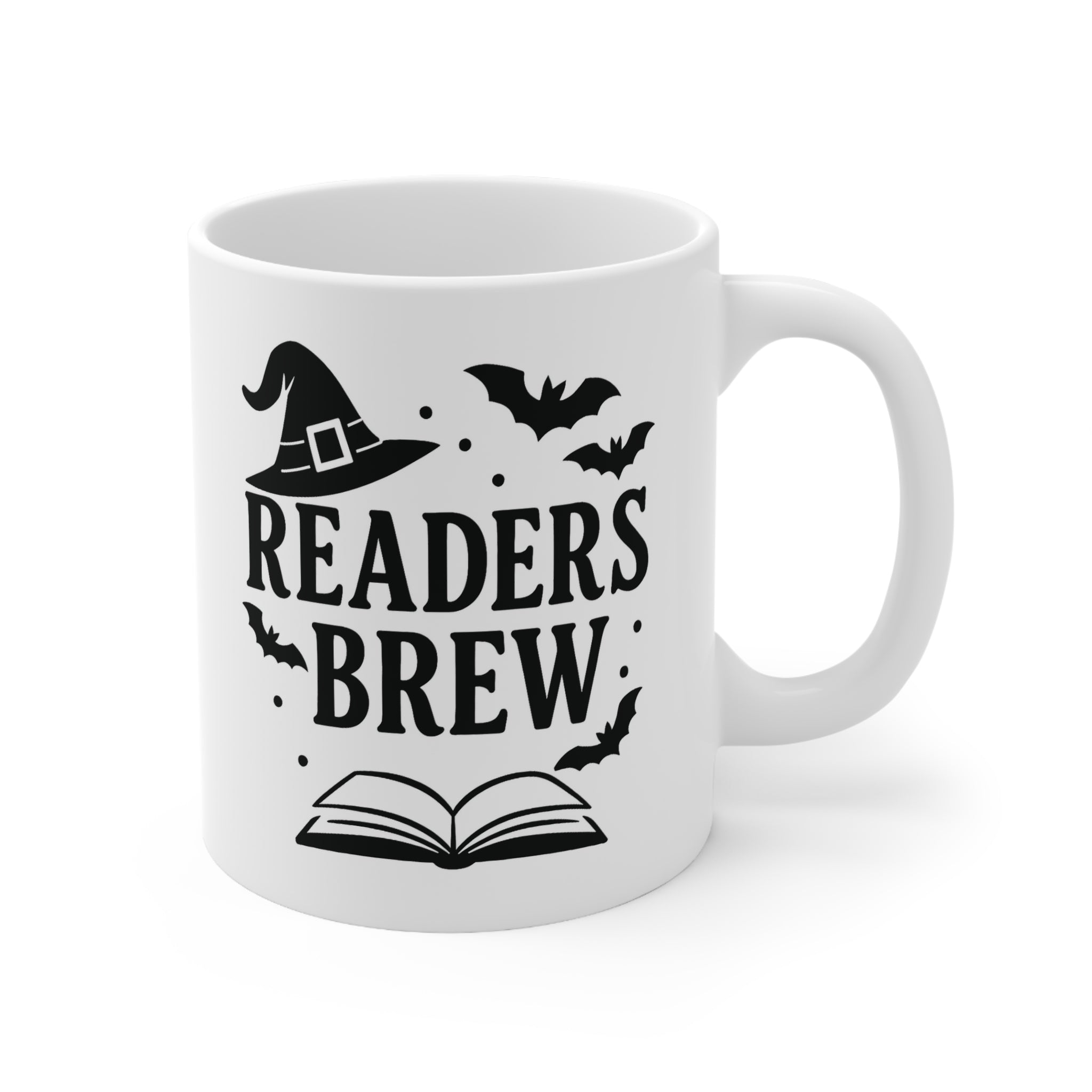 Readers Brew Coffee Mug - White