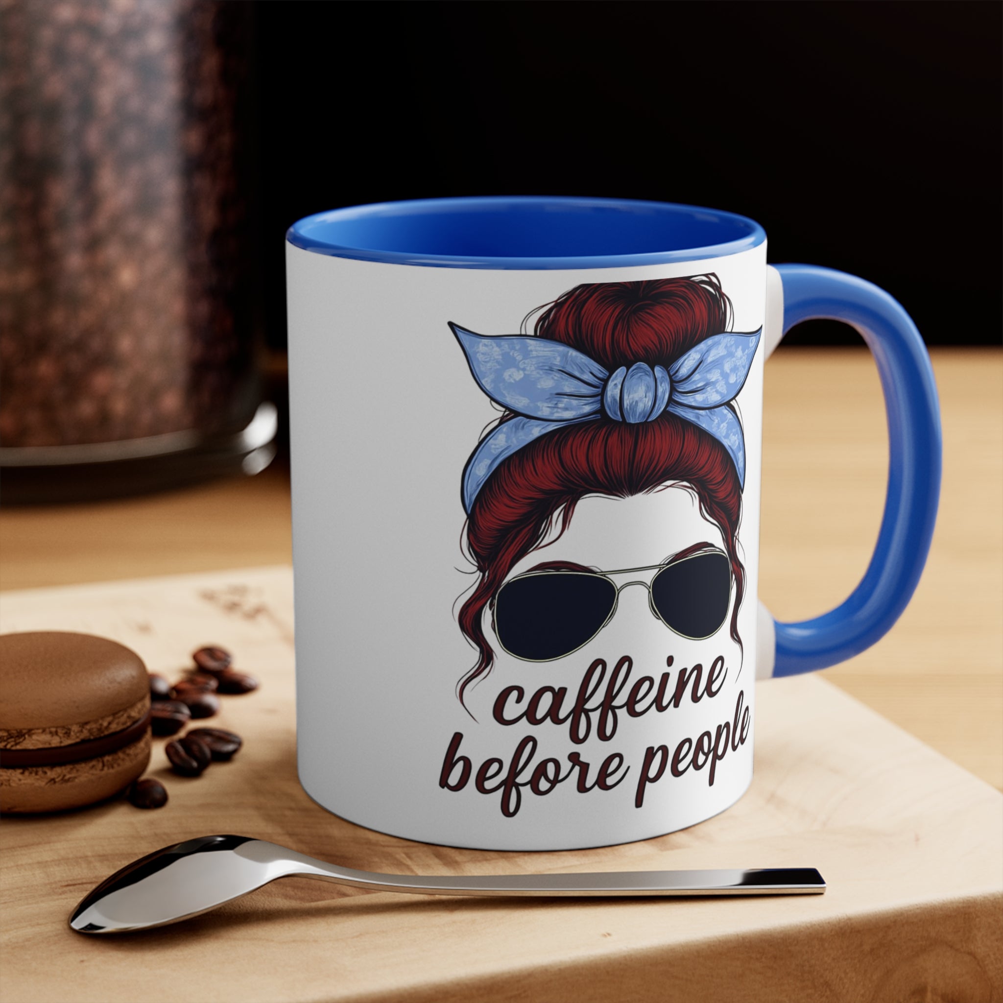 Caffeine Before People Mug