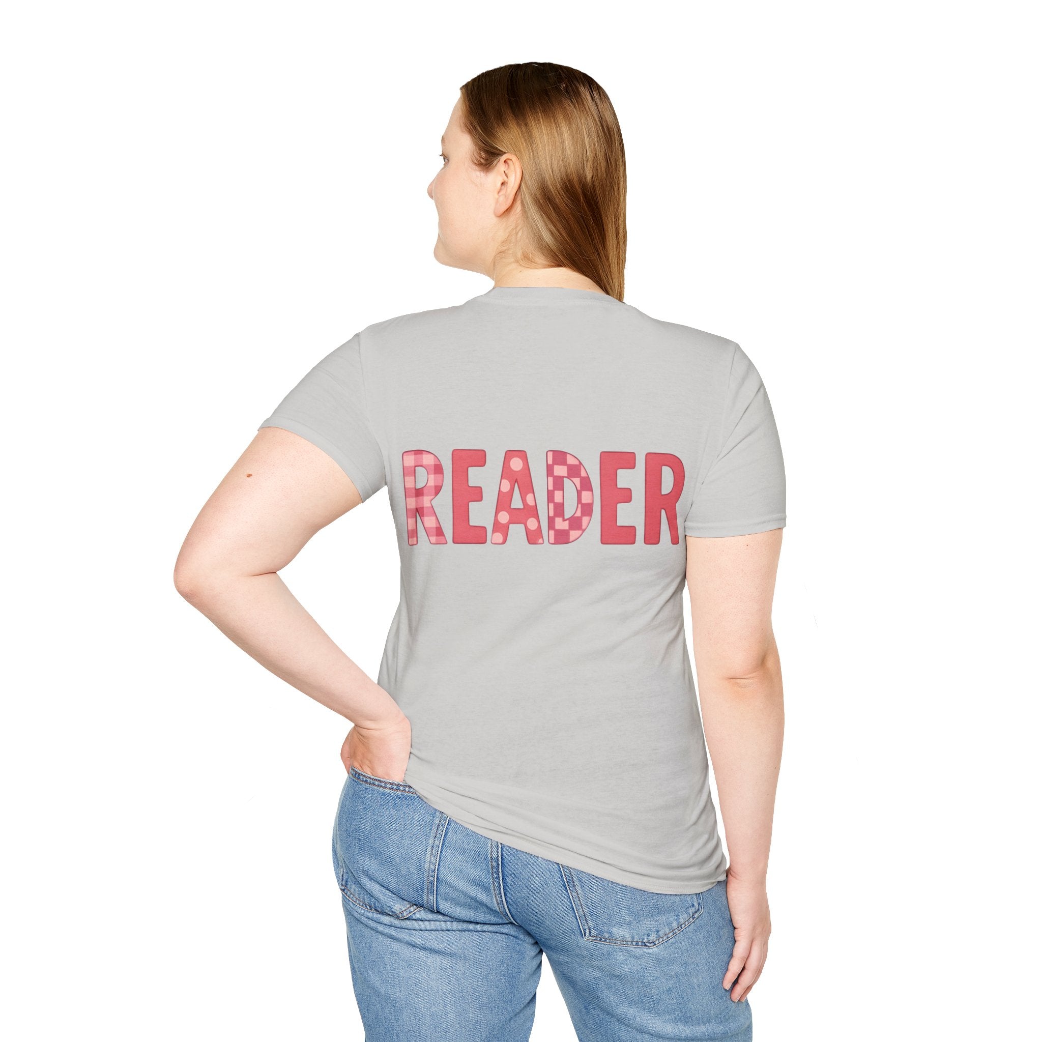 Reader T-shirt - Pink