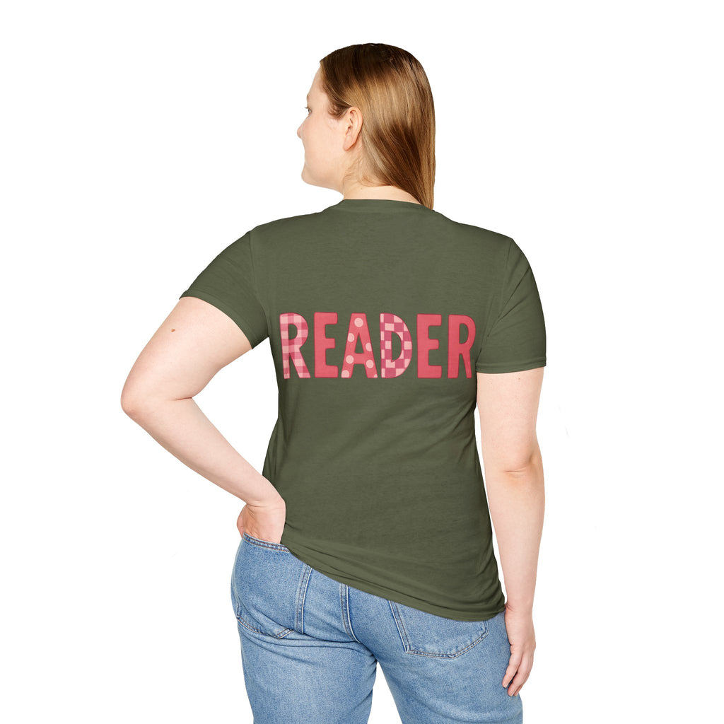 Reader T-shirt - Pink