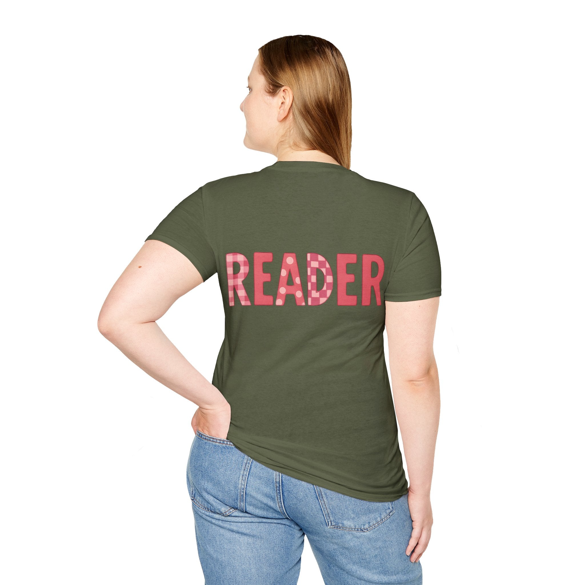 Reader T-shirt - Pink