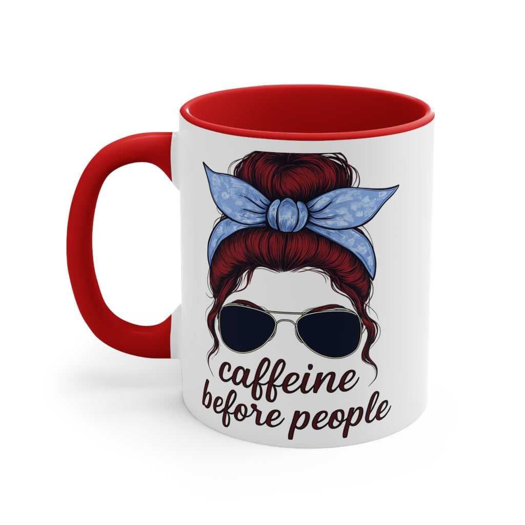Caffeine Before People Mug