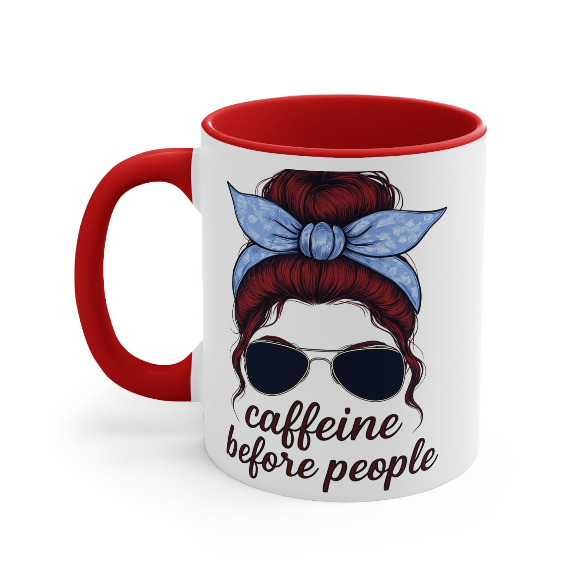 Caffeine Before People Mug