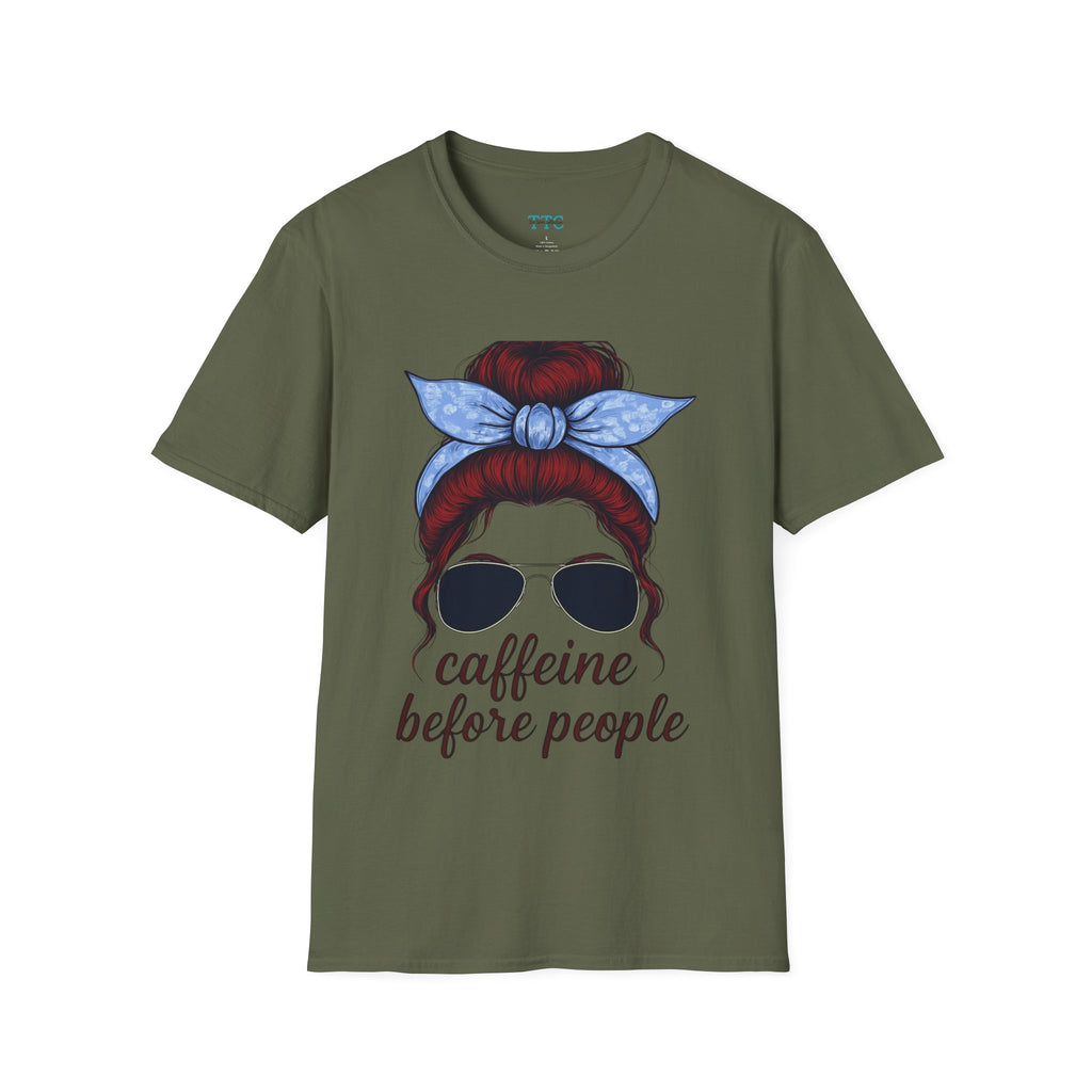 Caffeine Before People Shirt