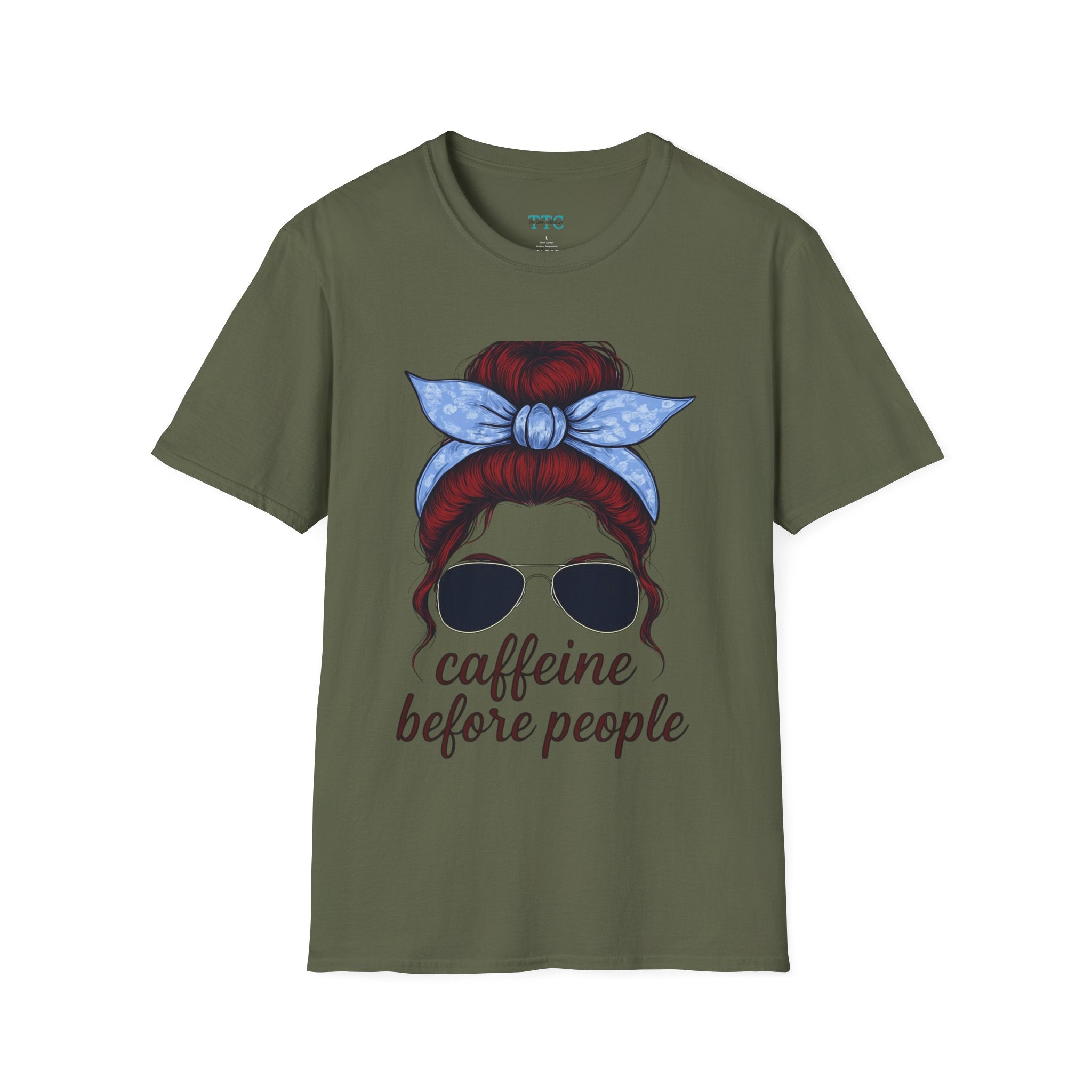 Caffeine Before People Shirt