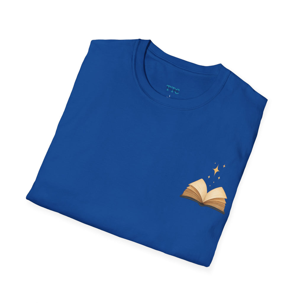 Reader T-shirt - Blue