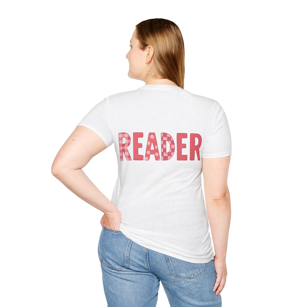 Reader T-shirt - Pink