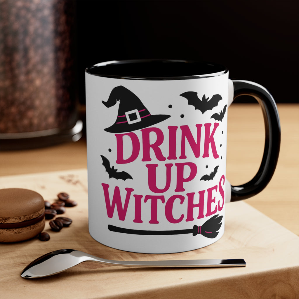 Drink Up Witches Mug - White