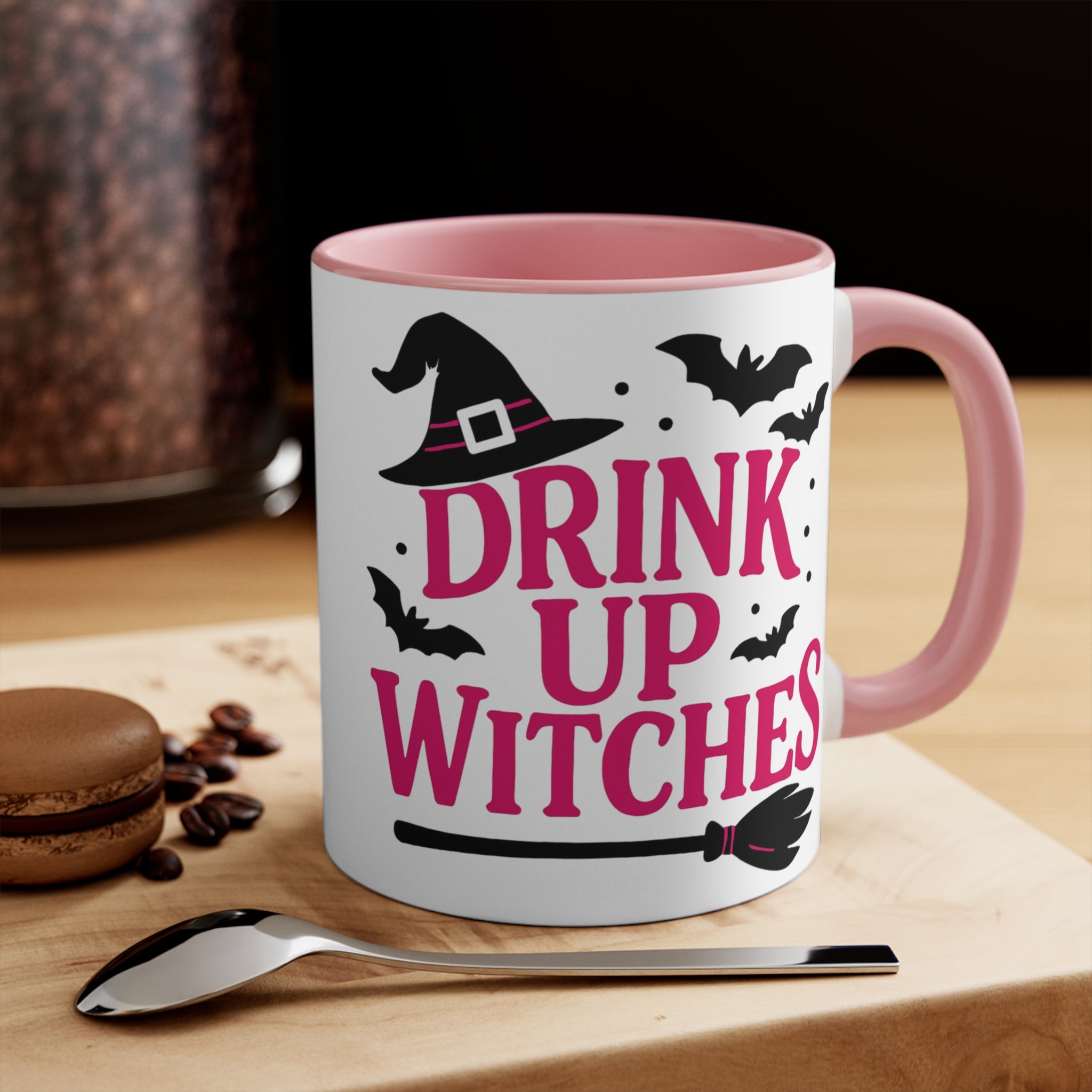 Drink Up Witches Mug - White