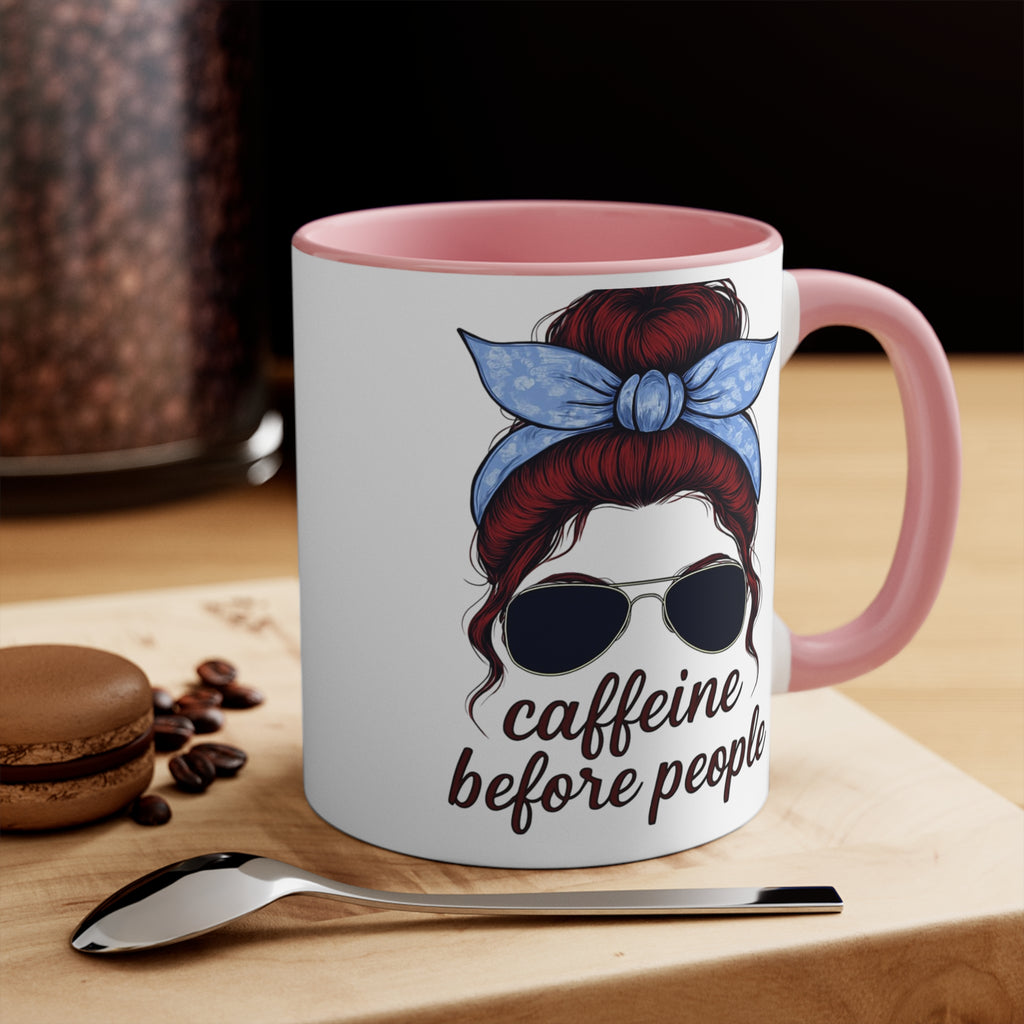 Caffeine Before People Mug