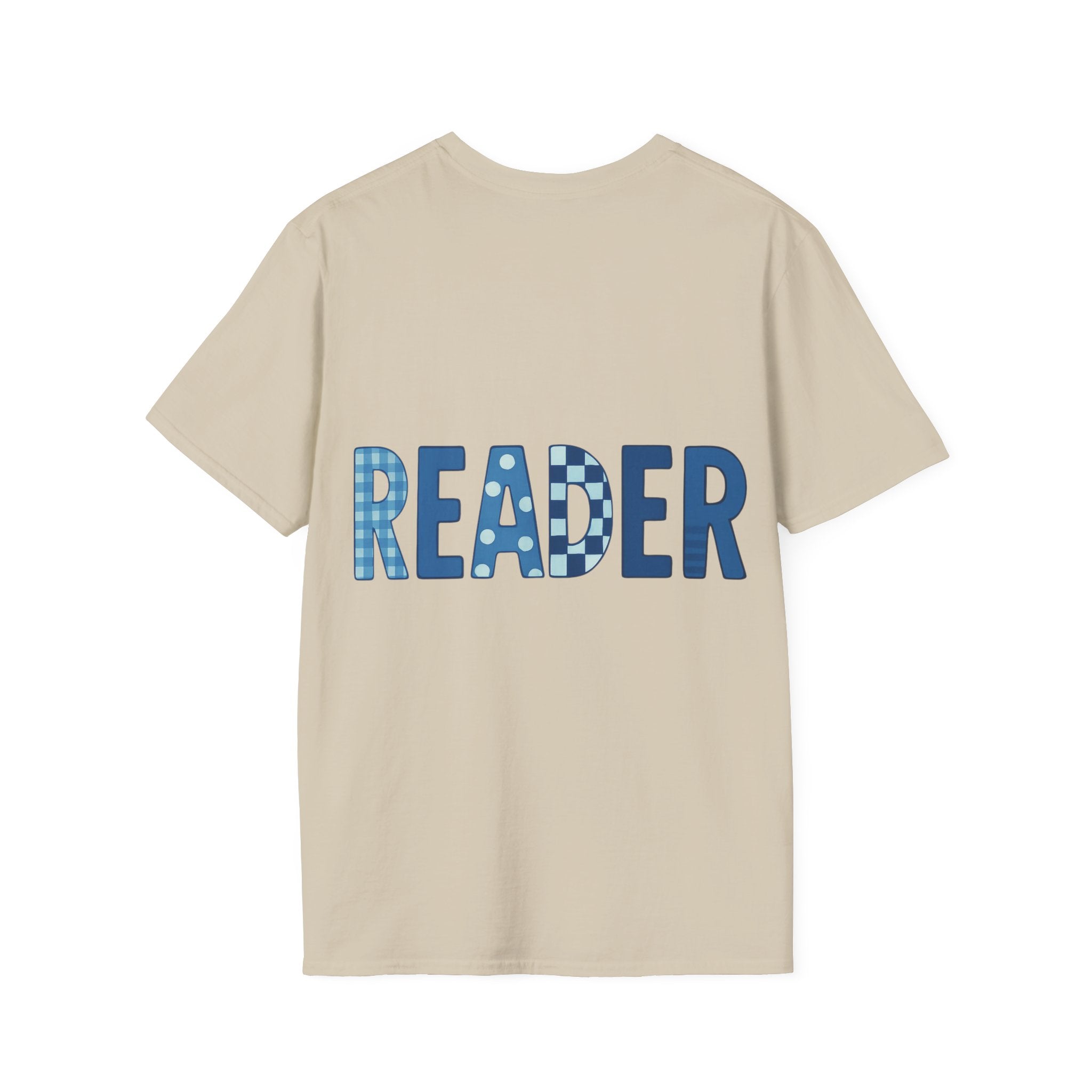 Reader T-shirt - Blue