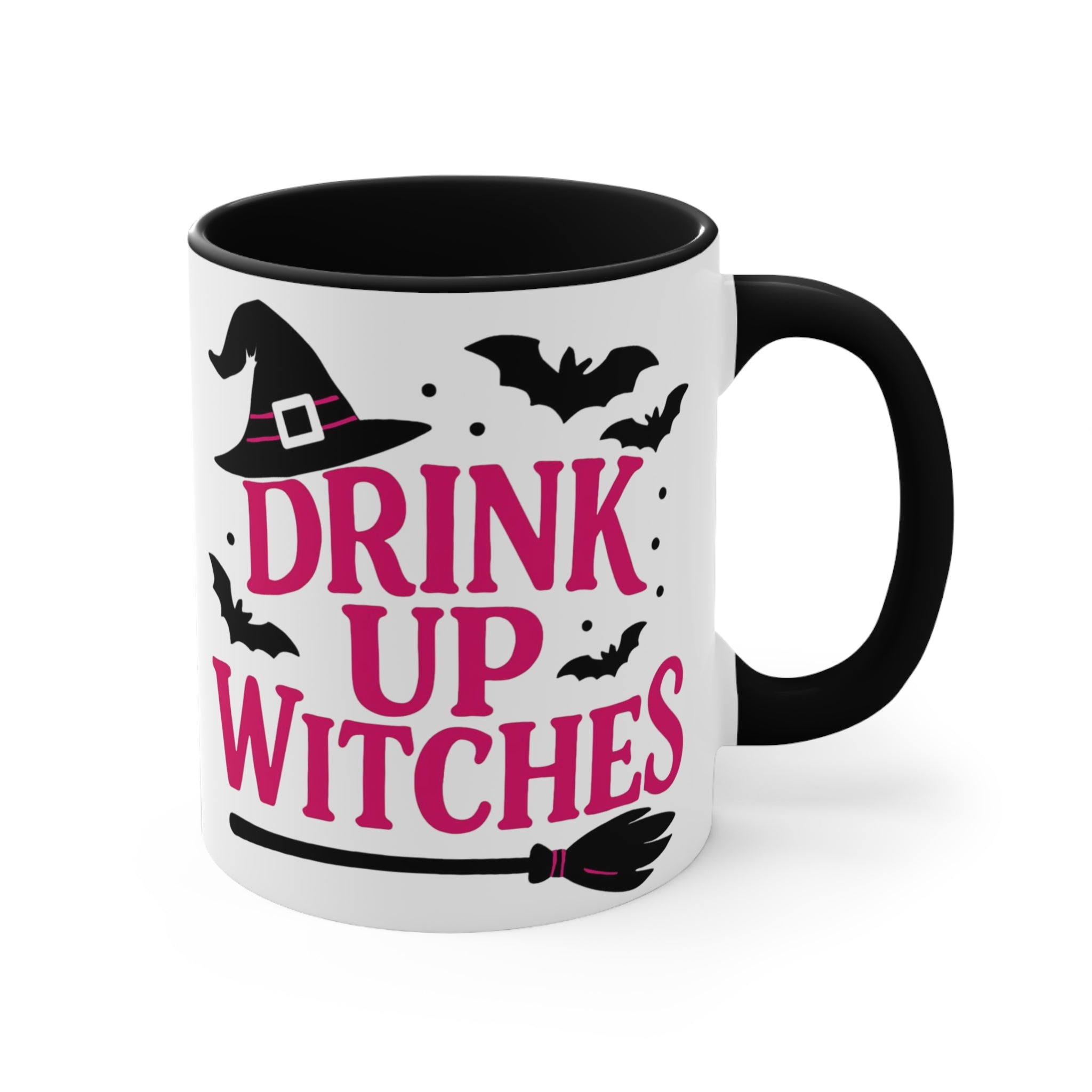 Drink Up Witches Mug - White