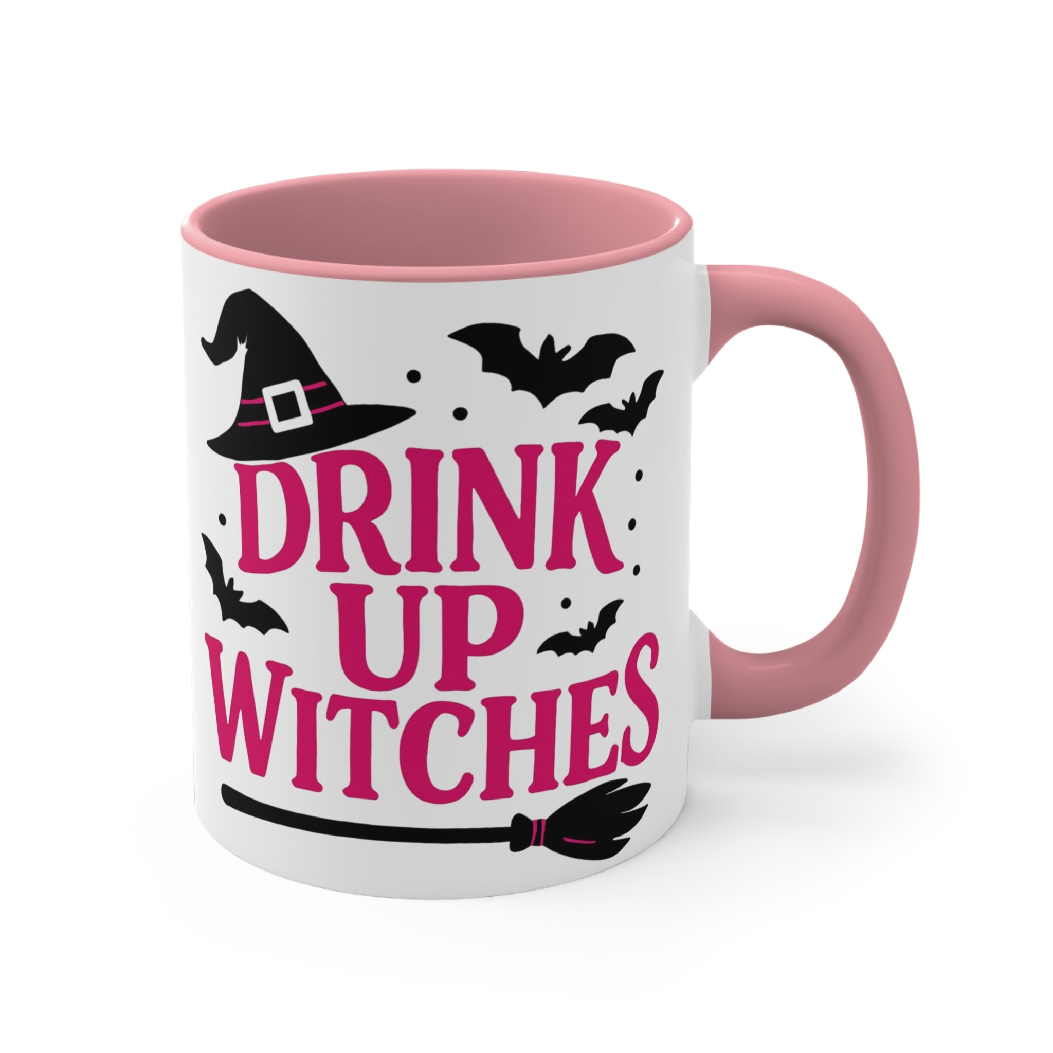 Drink Up Witches Mug - White
