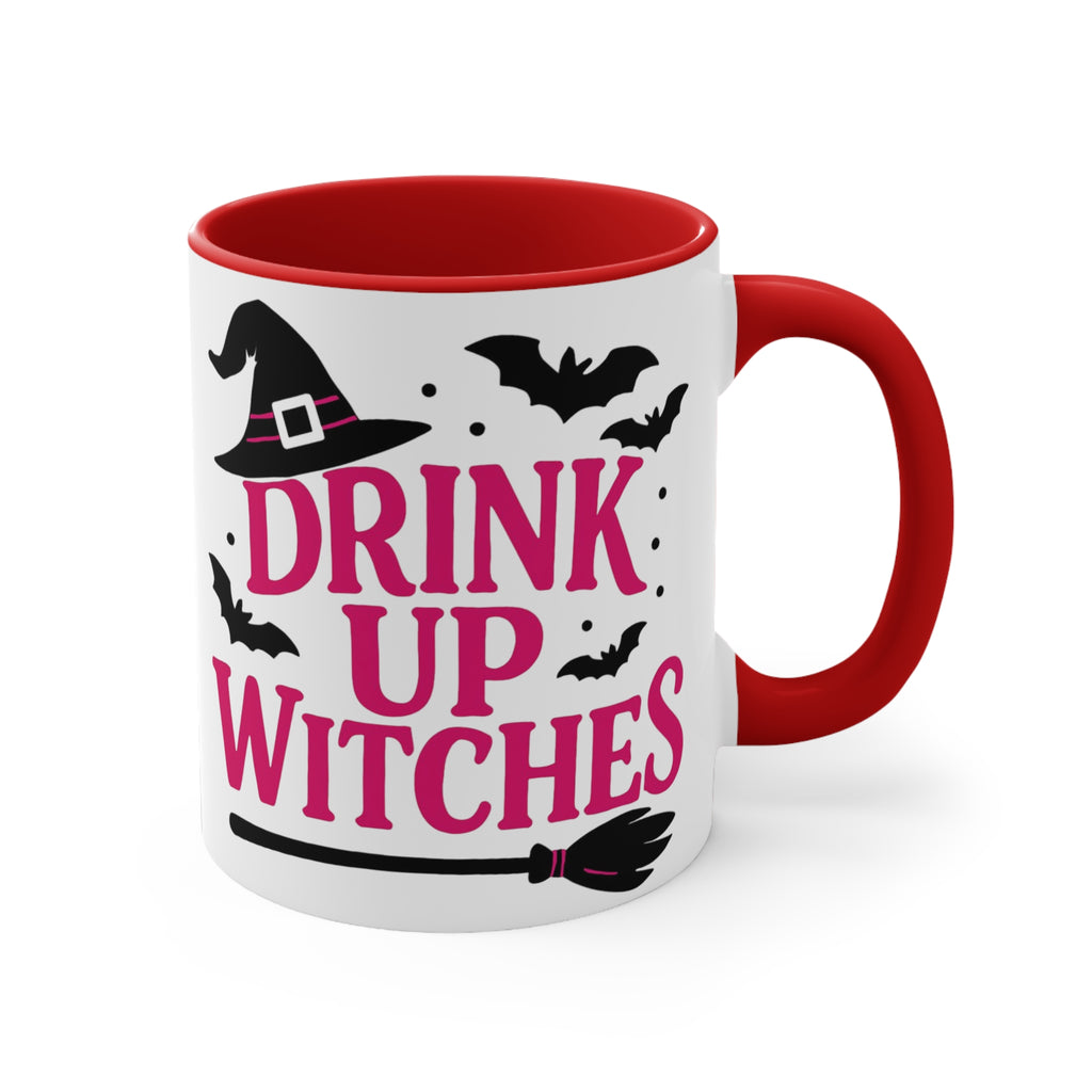 Drink Up Witches Mug - White