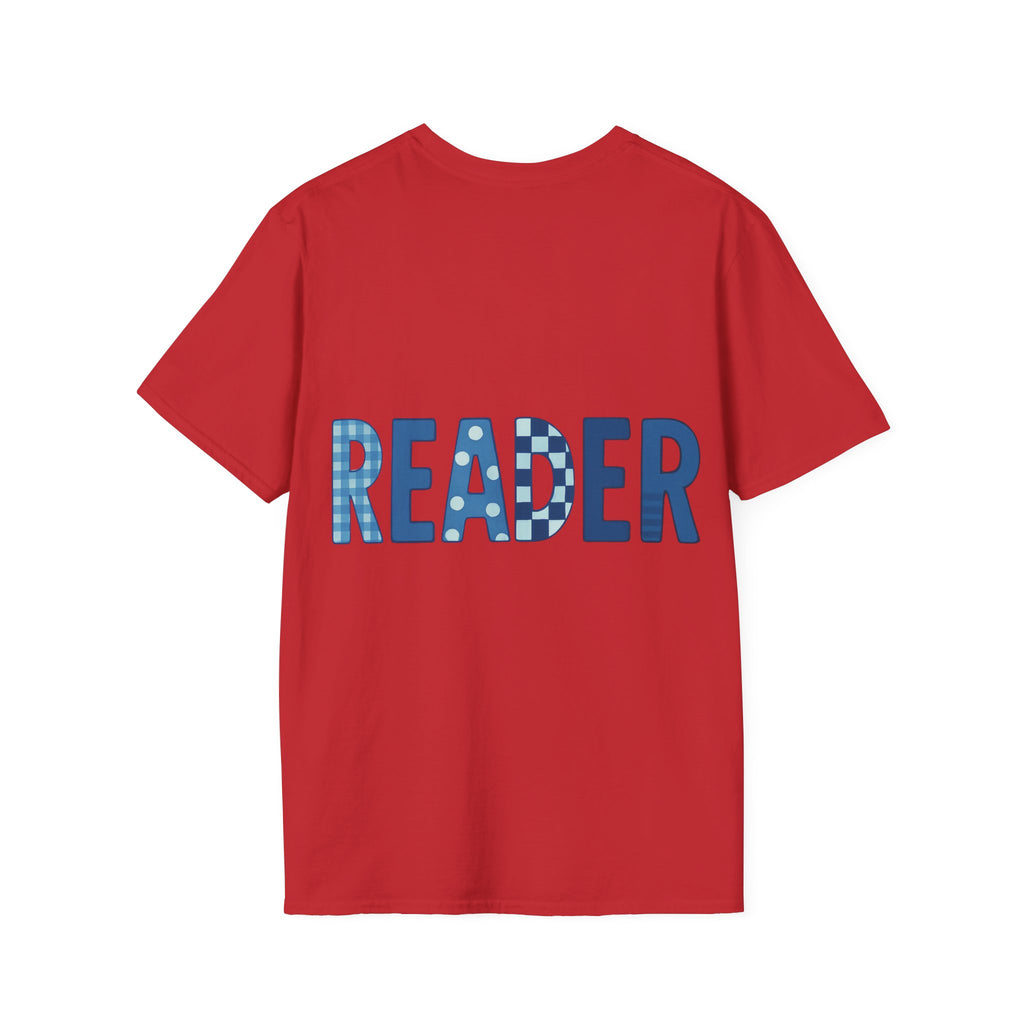 Reader T-shirt - Blue