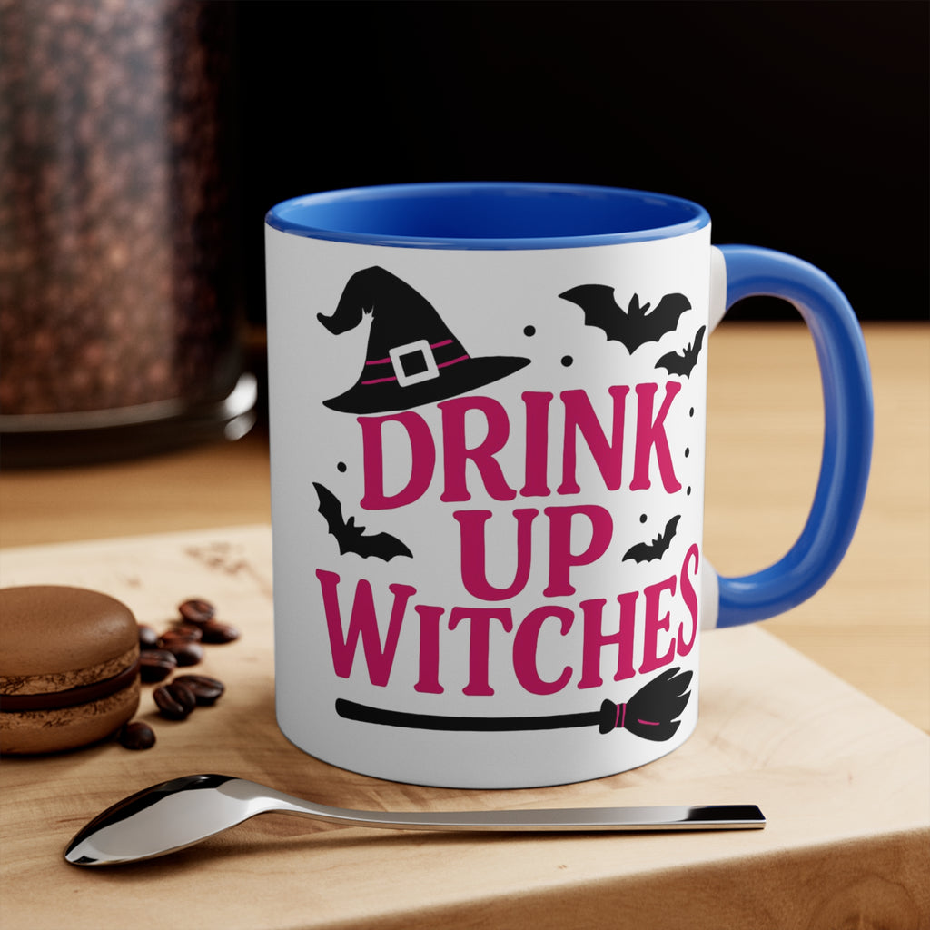 Drink Up Witches Mug - White