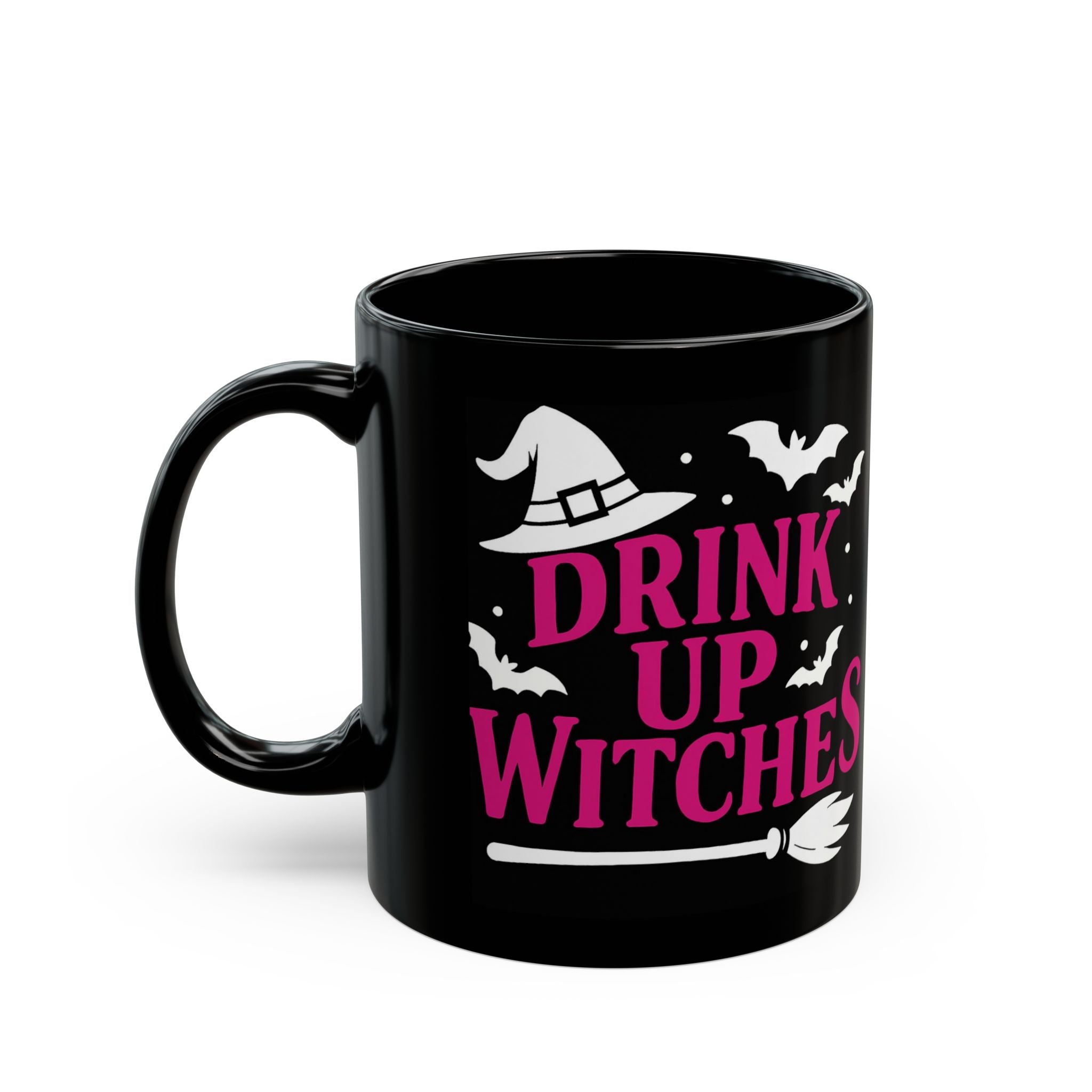 Drink Up Witches Mug - Black