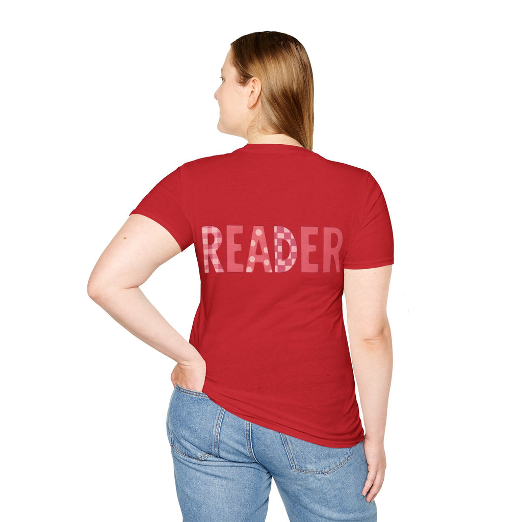 Reader T-shirt - Pink