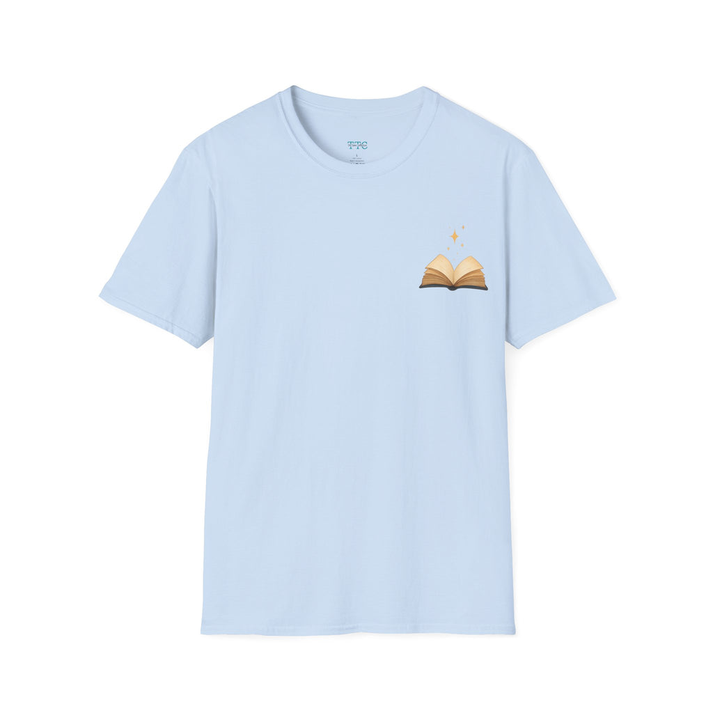 Reader T-shirt - Blue
