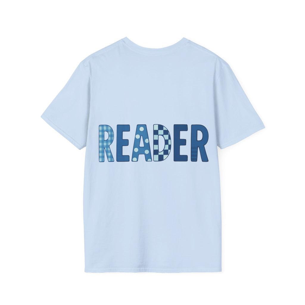 Reader T-shirt - Blue