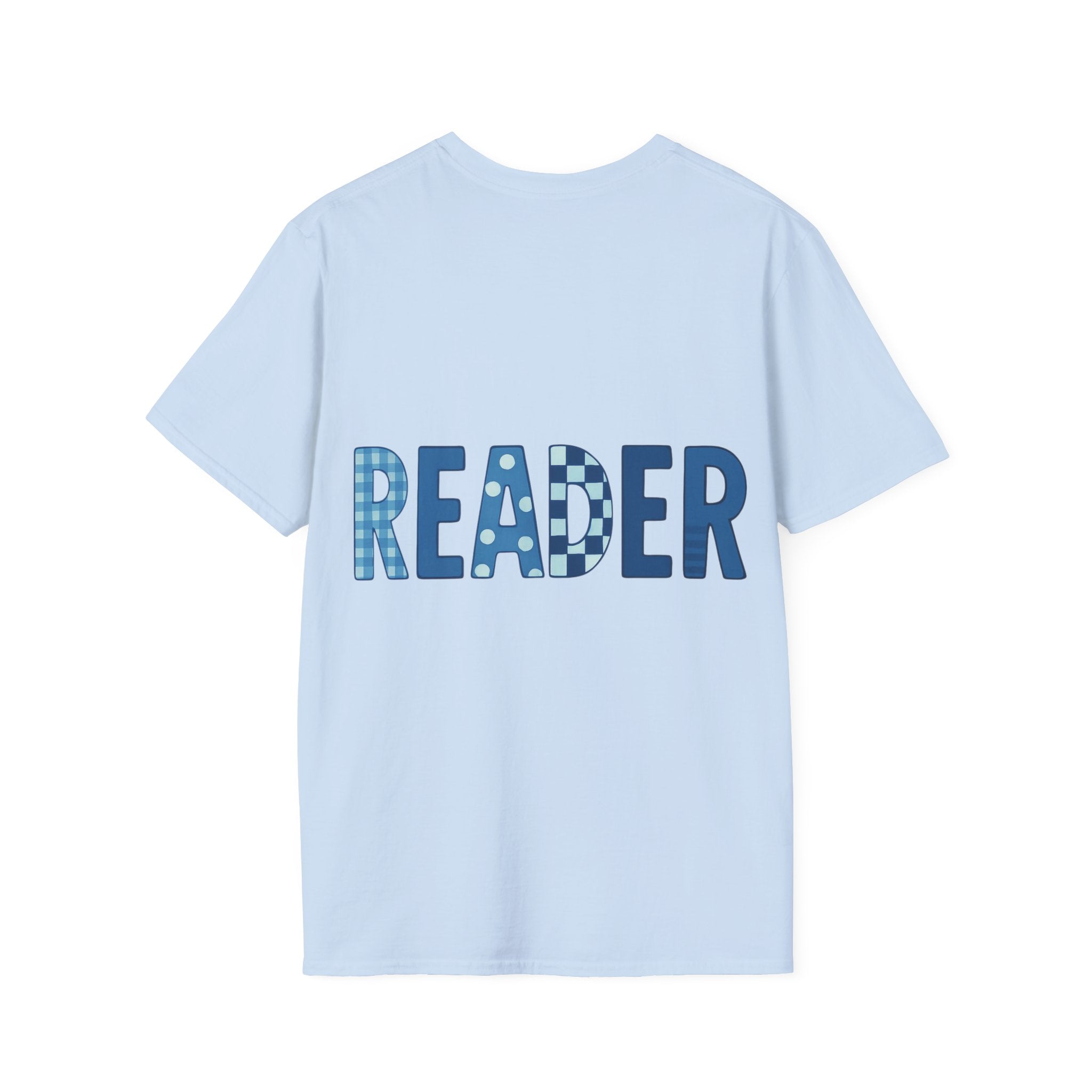Reader T-shirt - Blue