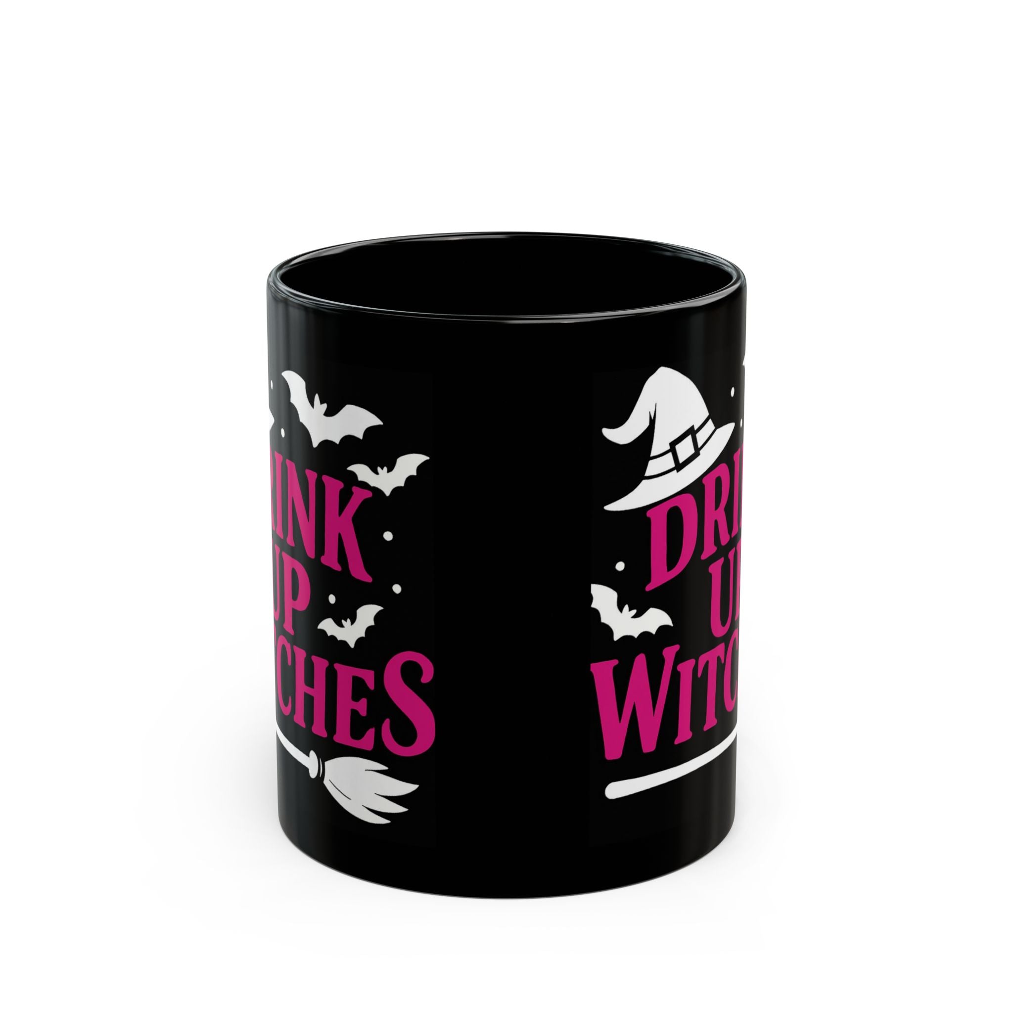 Drink Up Witches Mug - Black