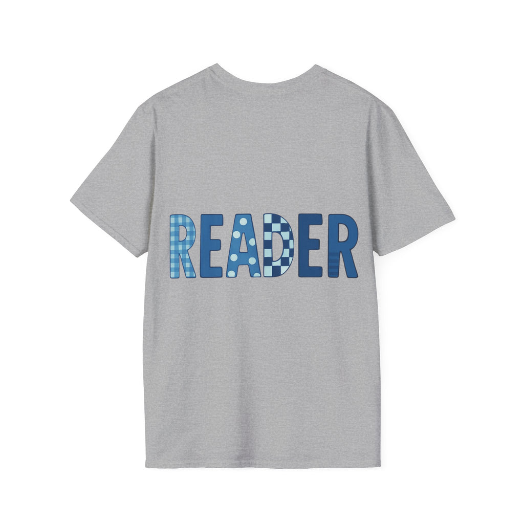 Reader T-shirt - Blue