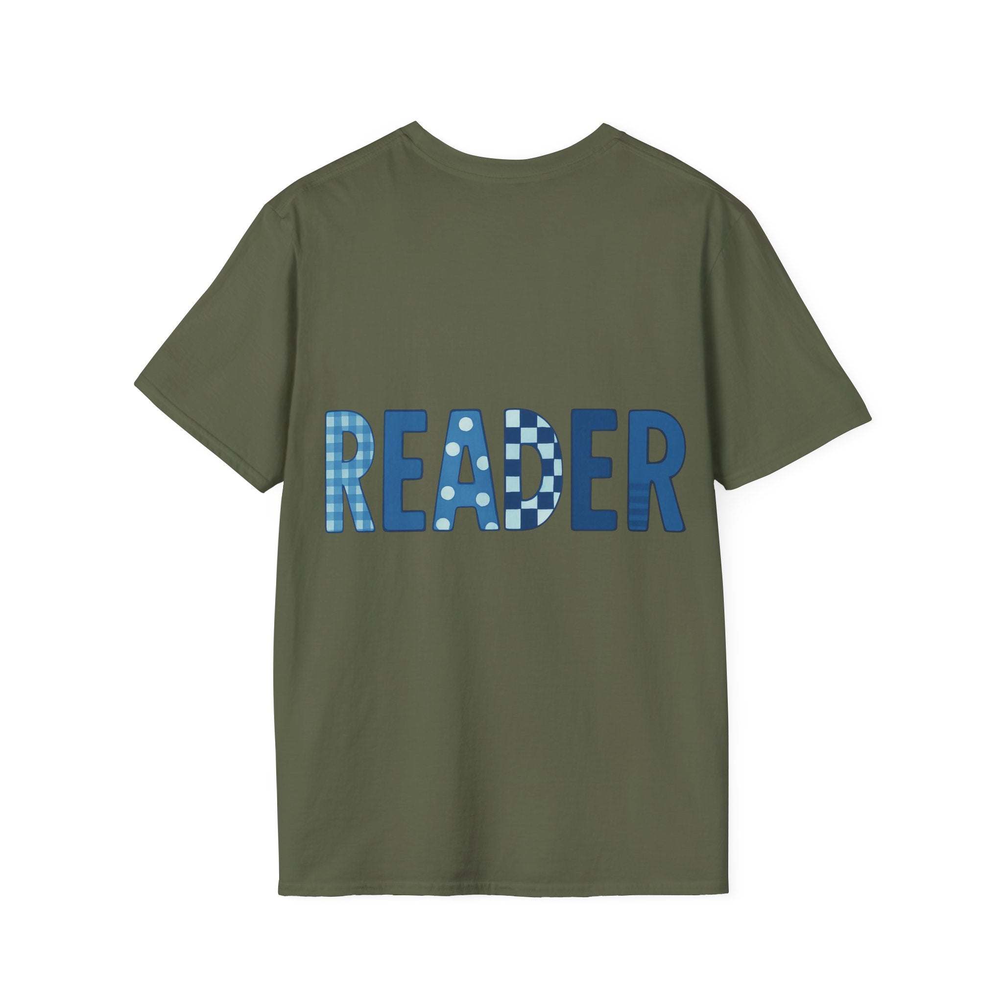 Reader T-shirt - Blue