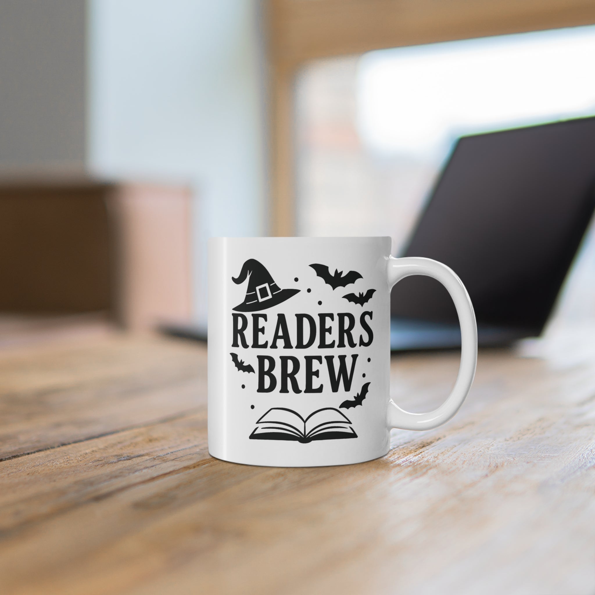 Readers Brew Coffee Mug - White