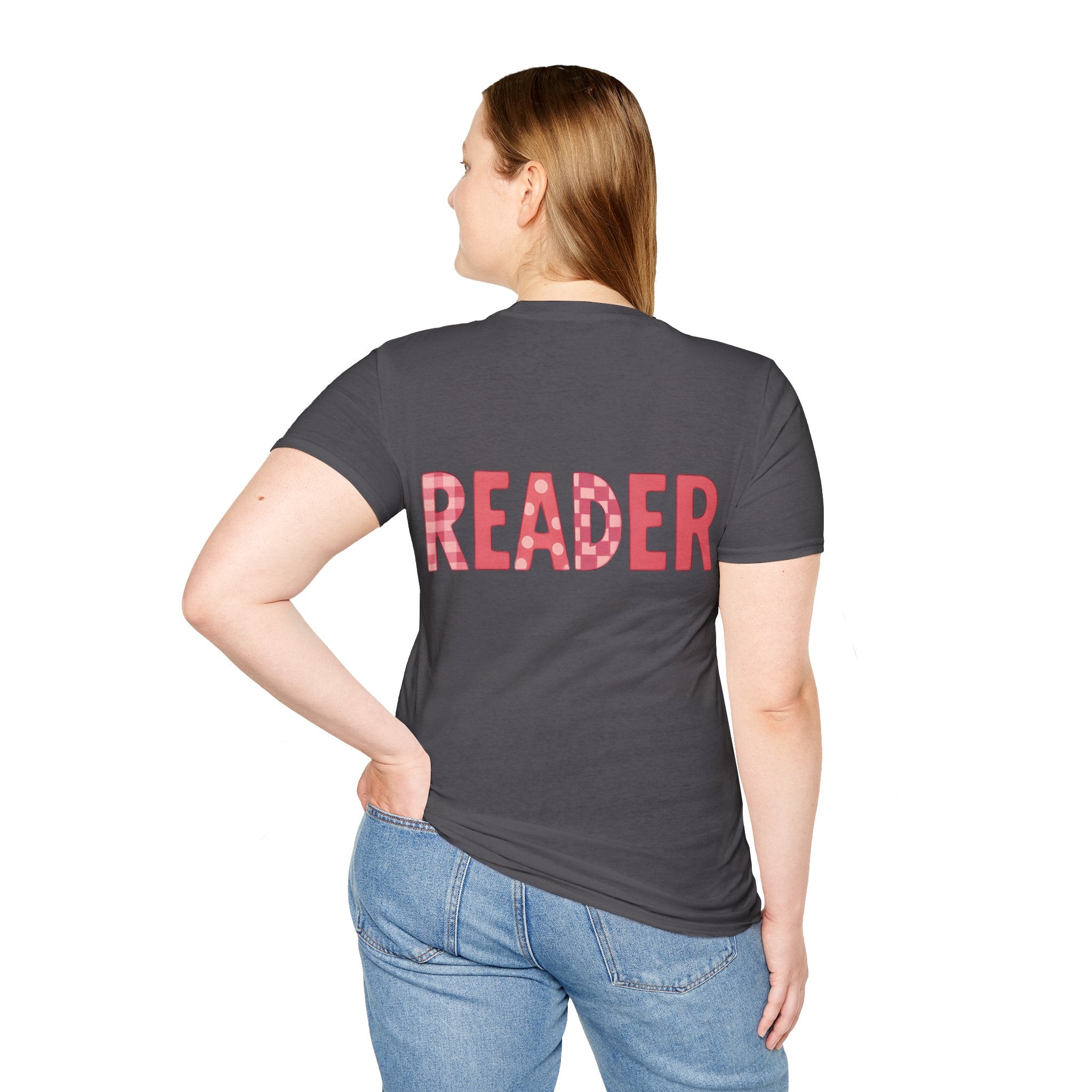 Reader T-shirt - Pink