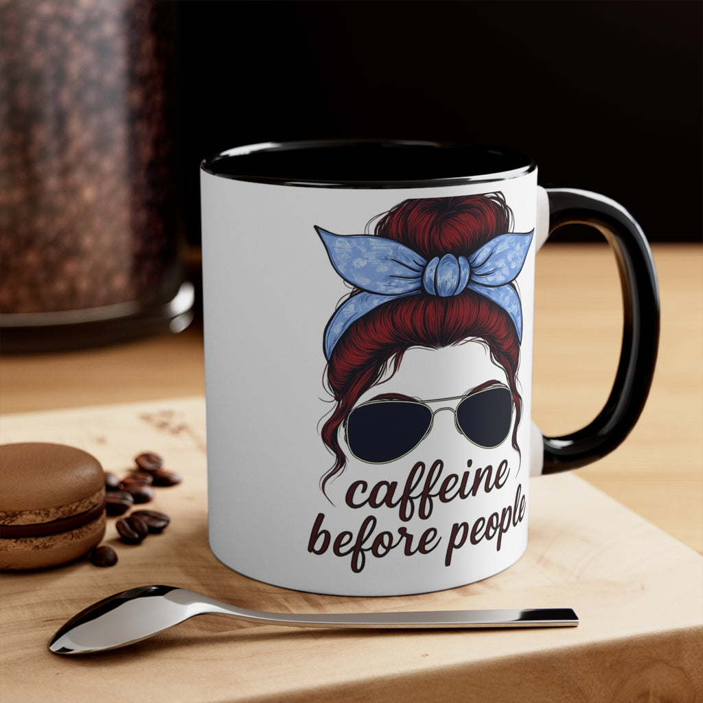 Caffeine Before People Mug