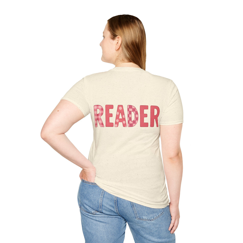Reader T-shirt - Pink