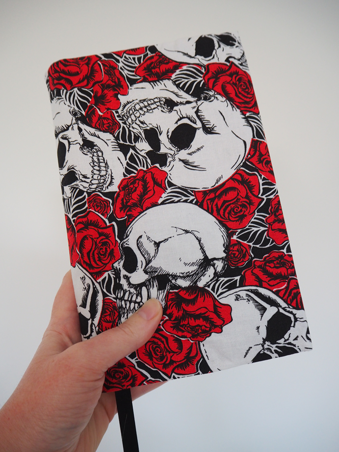 Skull and Rose Dust Jacket